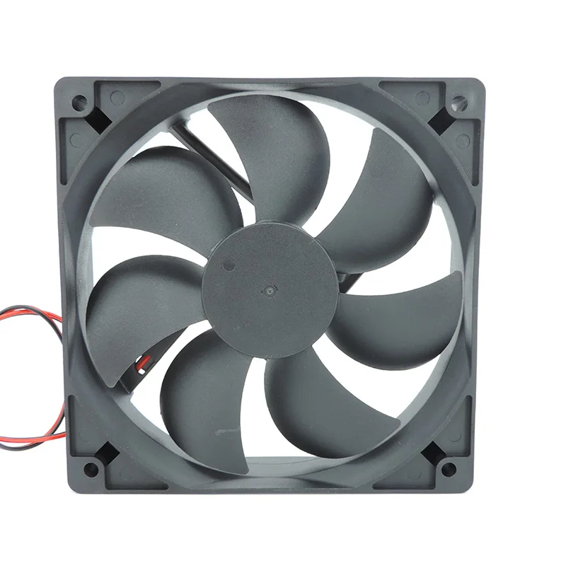 5V 12V 24V 120mm 12cm 12025 120mm * 120mm * 25mm ventilador de refrigeración 120x120x25mm DC ventilador enfriador de Motor sin escobillas 2PIN M20 - imagen 4