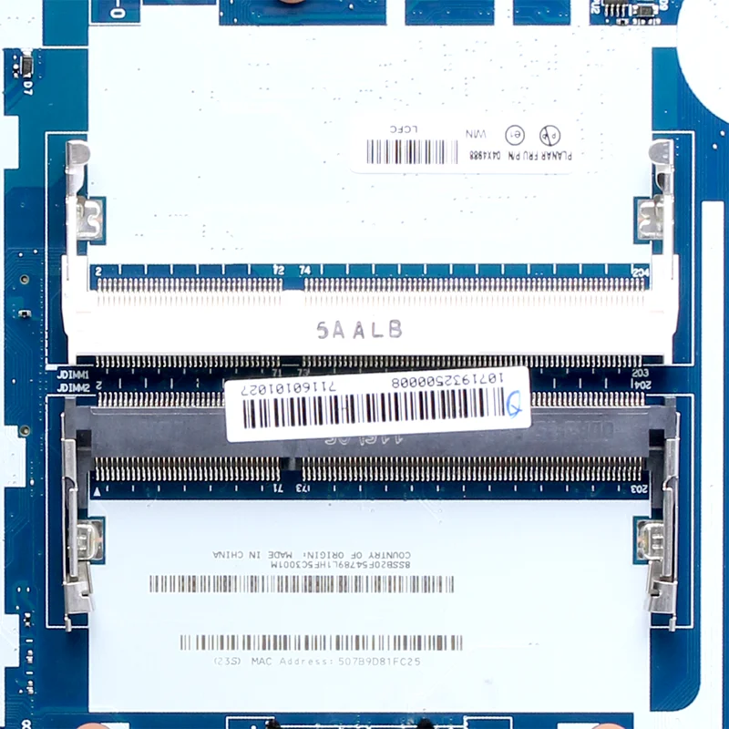 Placa base para portátil LENOVO Thinkpad E455, NM-A231, A8-7100, 216-0856030, 2G, 04X4985, completamente probada - imagen 5