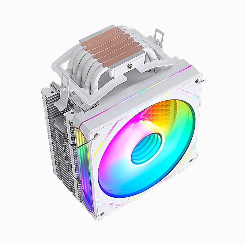 Enfriador de CPU, ventilador de 120mm, 4 pines/PWM X79 X99 AM3 AM4 AM5, procesador AMD, tubo de calor 4/6, instalación refrigerada por aire LGA775 115x1200 1700 1366 - imagen 5