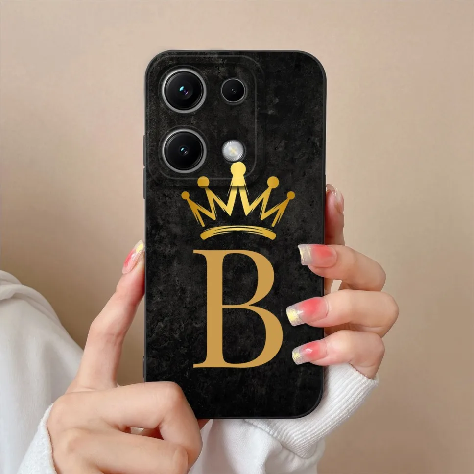 Funda de teléfono para Redmi Note 14S 4G, carcasa protectora antideslizante y anticaída estilo carta de lujo para Redmi Note14S 4G, Fundas Capa - imagen 5