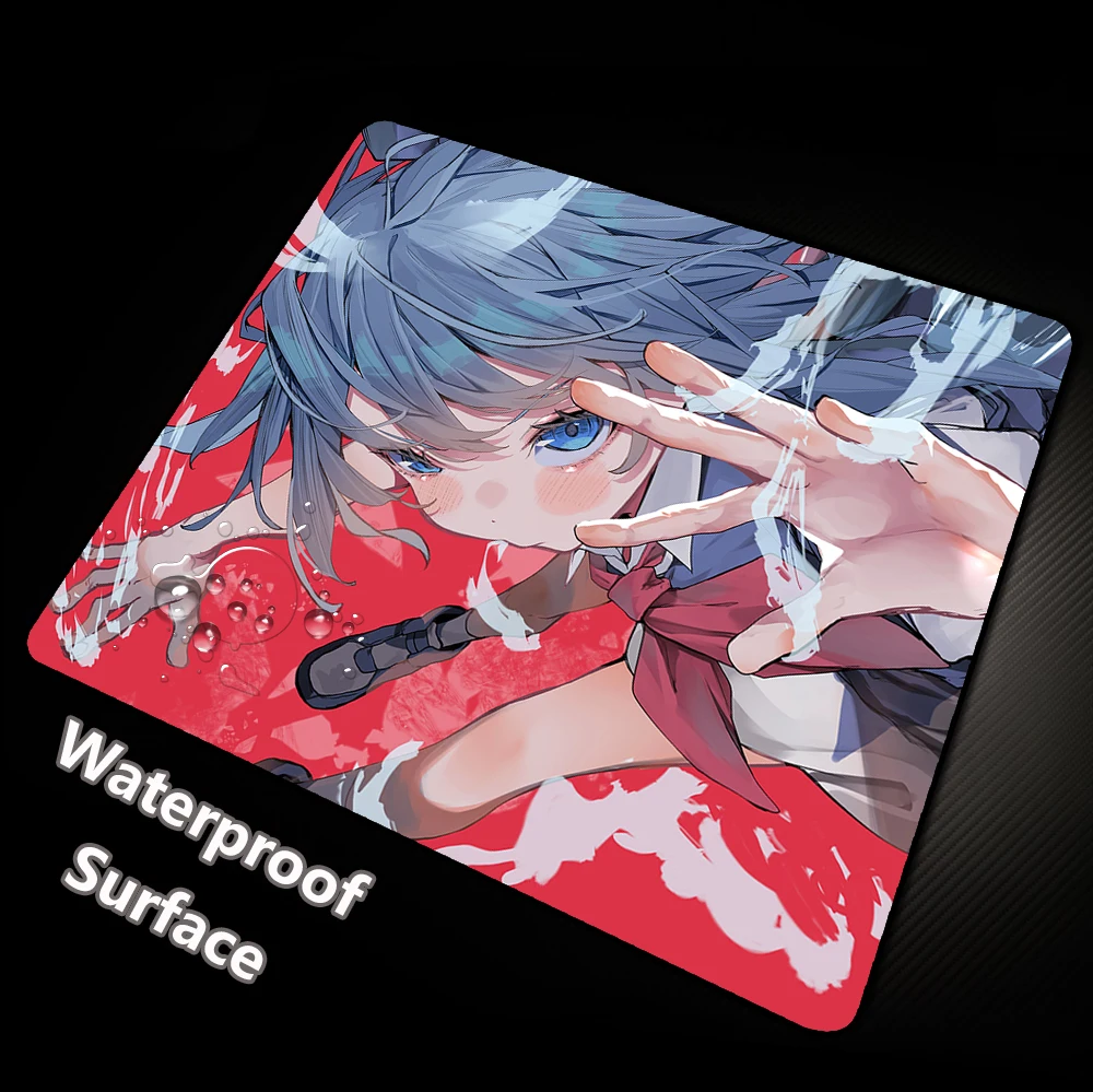 Alfombrilla de ratón Premium con parte inferior antideslizante de alta elasticidad, superficie impermeable, alfombrilla de ratón para juegos, alfombrilla de escritorio para jugadores, alfombrilla de ratón profesional para juegos