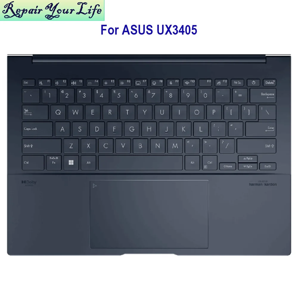 Funda antipolvo para Teclado de portátil Asus Zenbook 14 OLED UX3405MA UX3405 UX3405MA-PZ075W 2024 TPU, Protector de piel transparente, nuevo