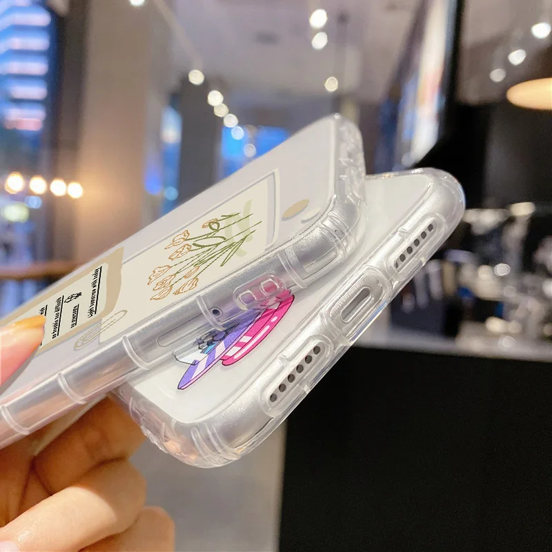 Funda de silicona para Xiaomi Redmi Note, 11, 10, 9, 8, 9s, 10s, 9C, NFC, 9A, 10C, 12 Lite, 11T, 12T, Poco X3 Pro, X5, F5, F3, Fundas de flores - imagen 5