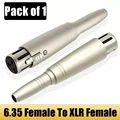 6.35-F To XLR-F