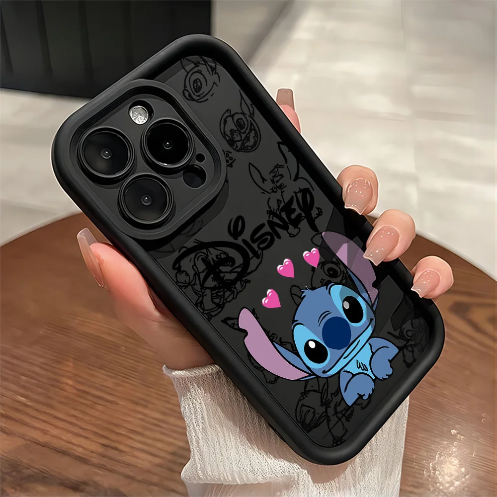 Bonita nueva funda de teléfono Stitch para Xiaomi Mi 15 14 13 12 14T 11 Lite 12T Poco M6 X7 X6 F4 F5 X4 X5 C40 GT Pro Ultra 4G 5G - imagen 3