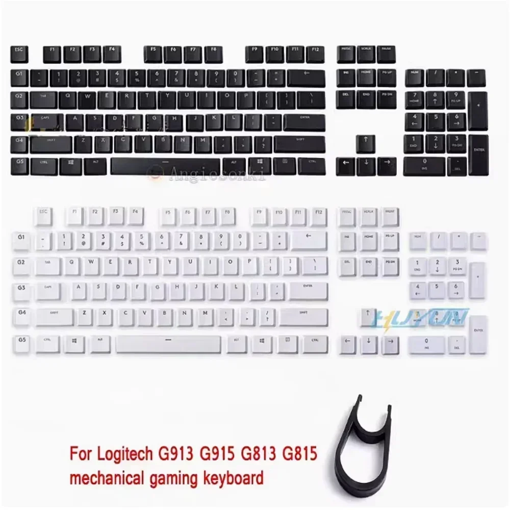 Teclas de repuesto para teclado mecánico Logitech, tapas antideslizantes de 13 teclas, G915, G913, G815, G813, TKL87 - imagen 4