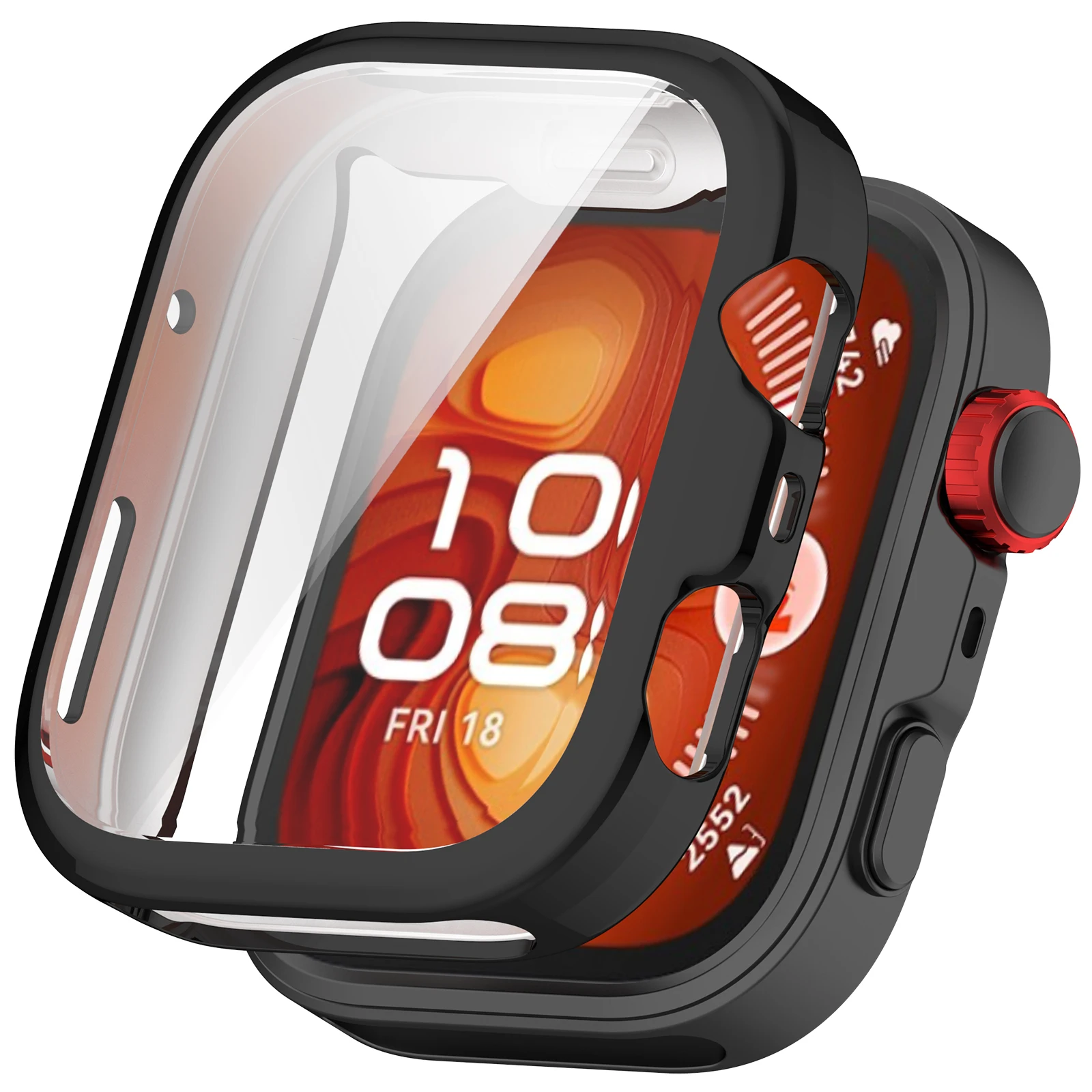 Funda protectora de TPU para Huawei Watch Fit 4/Fit4 Pro Protector de pantalla completa cubierta de parachoques - imagen 4