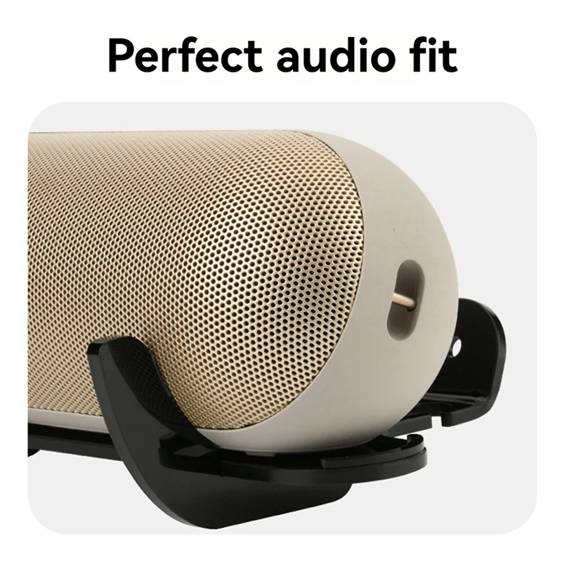 Top-For Beats Pill 2024 Audio montaje en pared altavoz acrílico montaje en pared estante flotante soporte Horizontal montado en la pared - imagen 5