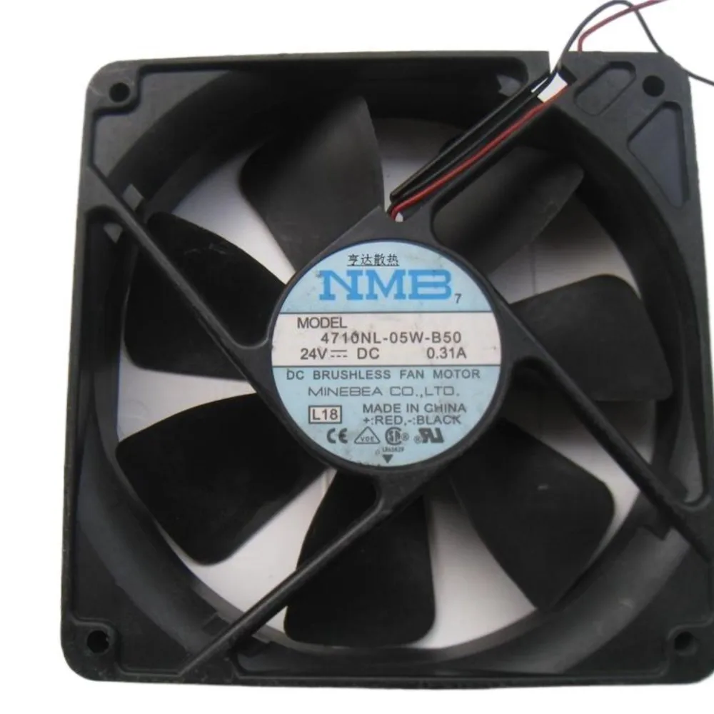 Ventilador Servidor NMB 4710NL-05W-B50 12cm 24V Refrigeración