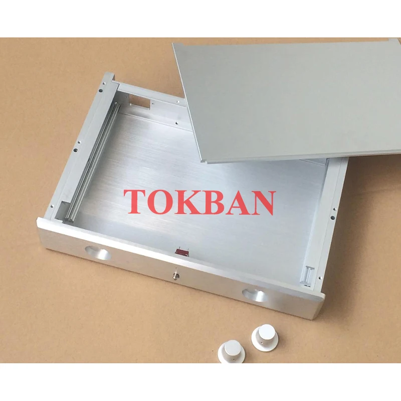 Tokban Audio 3306 330*61.5*228mm aluminio Clase A amplificador chasis preamplificador DAC decodificador auriculares Amp caso Shell - imagen 3