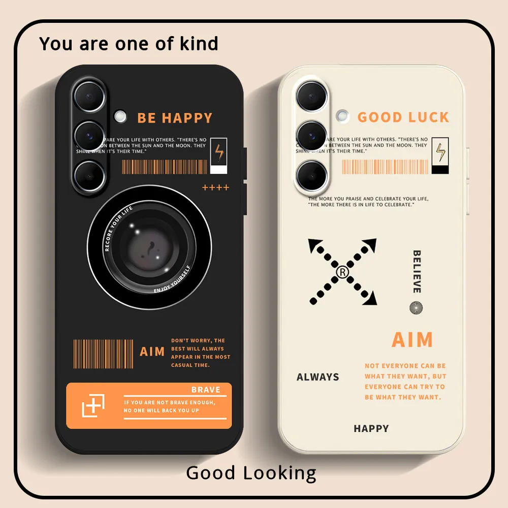 Funda para Samsung Galaxy A54, A55, A35, A34, A15, A25, A14, A33, A53, A73, 5G, A13, A24, funda de teléfono a prueba de golpes, silicona suave, TPU, moda - imagen 2