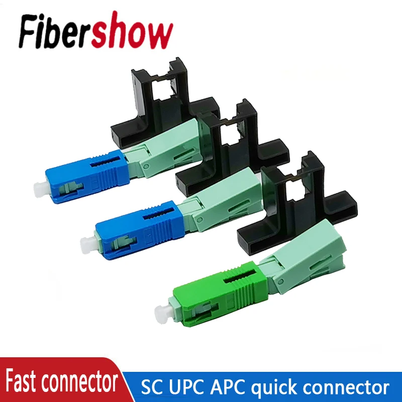 Conector rápido de fibra óptica FTTH SC UPC, conector rápido de fibra óptica SC FTTH integrado de alta calidad SC APC - imagen 2