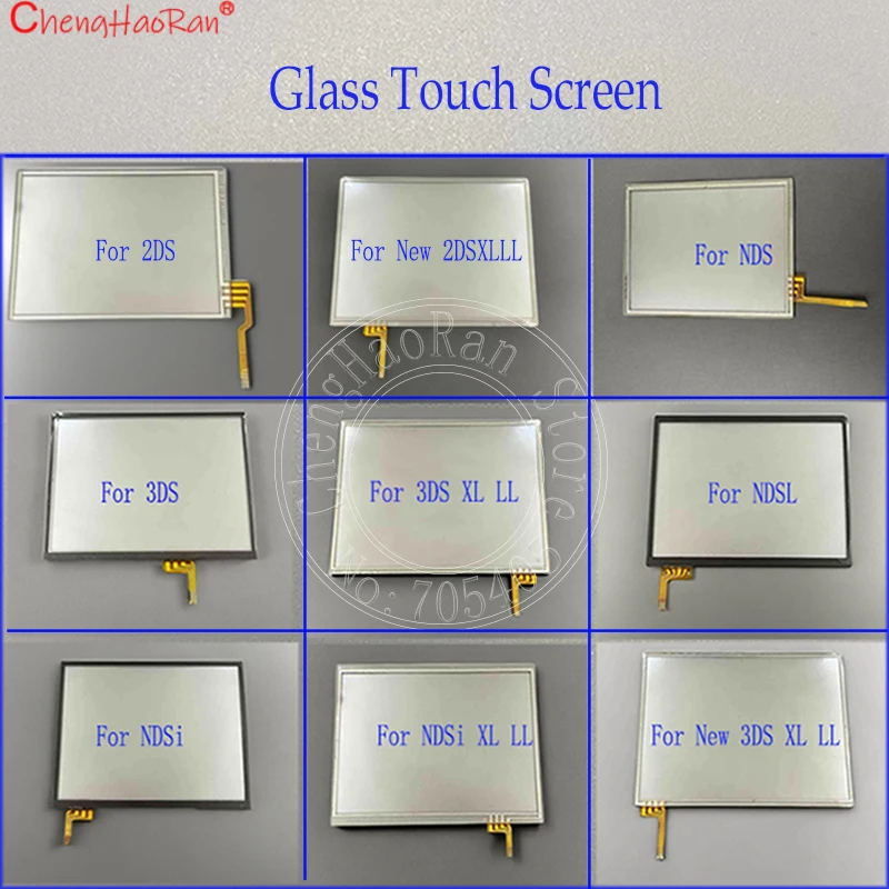 1 Uds pantalla táctil de cristal digitalizador pantalla táctil reemplazo para 3DS nuevo 3DS XL nuevo 3DSXL LL NDS NDSI NDSIXL LL - imagen 2