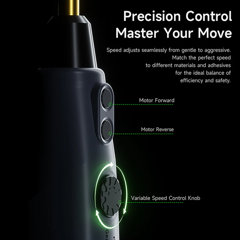 Mecánico BULL ONE, eliminación de adhesivo de alto par para reparación de pantallas móviles, pantallas curvas, herramienta de eliminación de adhesivo duro OCA - imagen 5