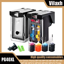 Canon PG-40 y CL-41, cartuchos de tinta recargables para Pixma