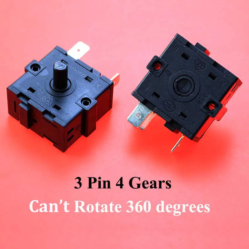 3 Pin 4 gears