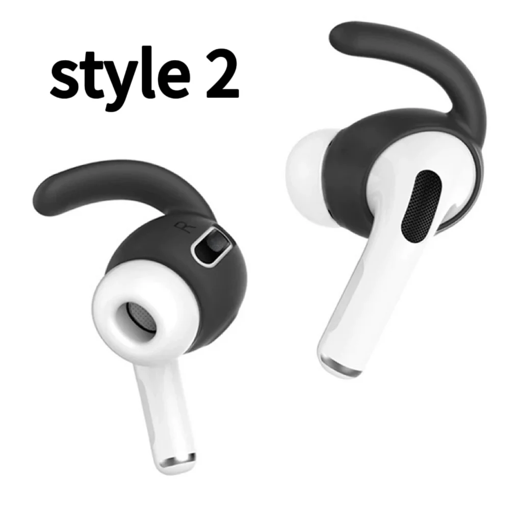 Tapones para los oídos de silicona compatibles con Bluetooth para AirPods Pro, tapones para los oídos de tercera generación, fundas para auriculares anticaída, transpare - imagen 4