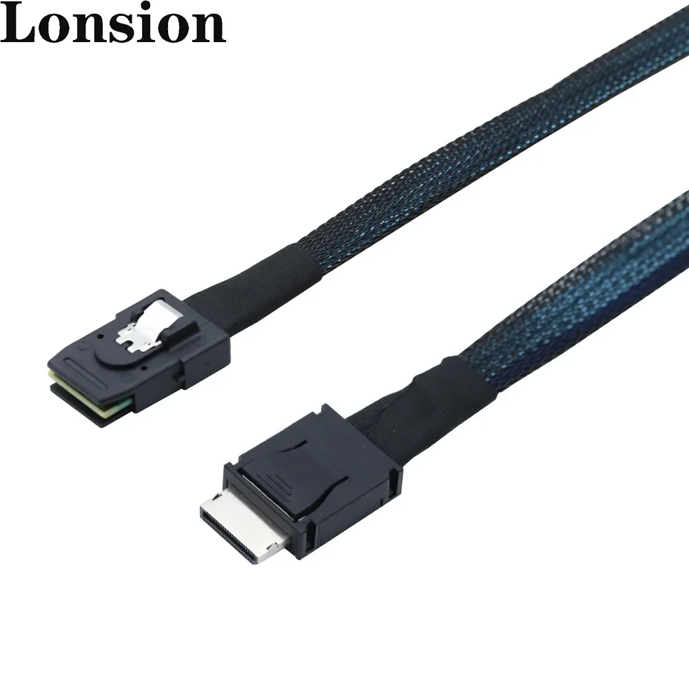 Obtenga transferencia de datos de alta velocidad con el cable SFF 8611 4I a MINI SAS SFF-8087