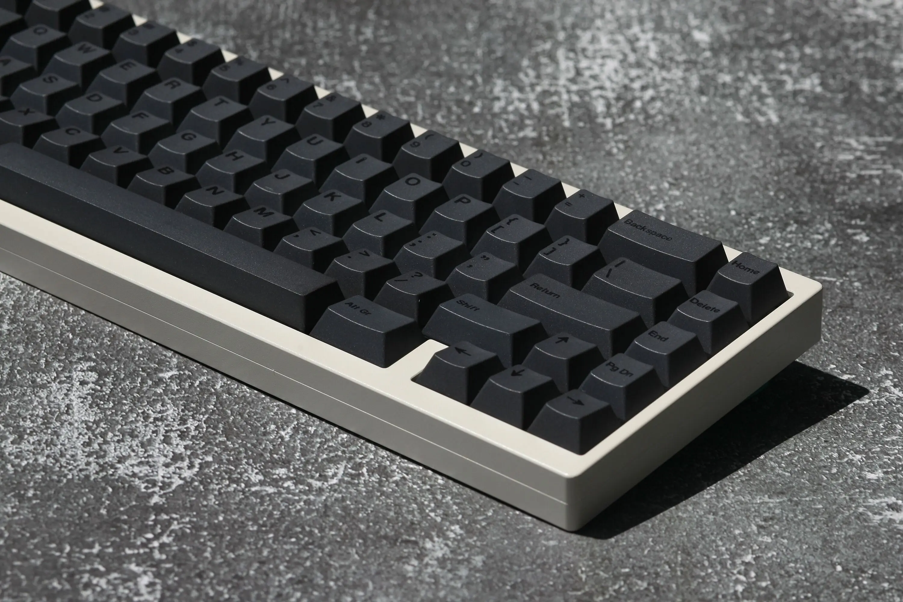Keebox Shenpo Black on Black BOB Keycaps Cherry Profile Juego completo de teclas PBT DYE SUB Teclado mecánico Keycaps - imagen 3