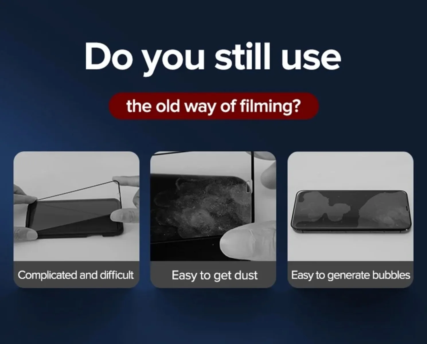 Para iPhone 15 14 13 12 11 XR XS Pro Max PLUS Protector de pantalla de vidrio templado para teléfono con Kit de instalación eliminar explosión magicjohn - imagen 5