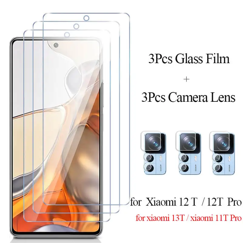 Cristal templado para Xiaomi 12T Pro vidrio xiaomi 12t 11t 13t protector de pantalla para xiaomi 12t mica mi 12t pro xiaomi 12 t película de vidrio xiaomi 11t lamina mi 11t pro xiaomi 12t screen glass - imagen 2