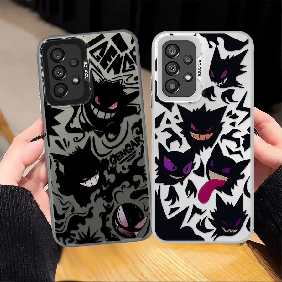Poke-monS Cool Gen-garS funda trasera para teléfono Samsung Galaxy A26 A31 A24 A25 A15 A16 A36 A35 A17 A20s A13 A14 A21s A23 A11 - imagen 2
