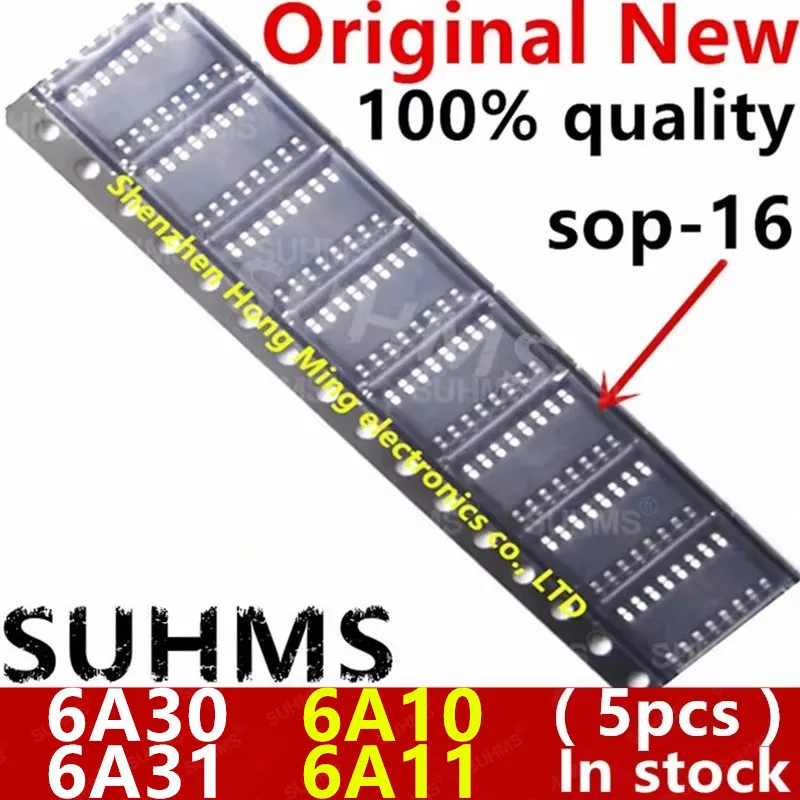 (5 piezas) 100% nuevo FA6A30N-C6-R3 6A30 FA6A31N-C6-L3 6A31 FA6A10N-C6-L3 6A10 FA6A11N-C6-R3 6A11 sop-16