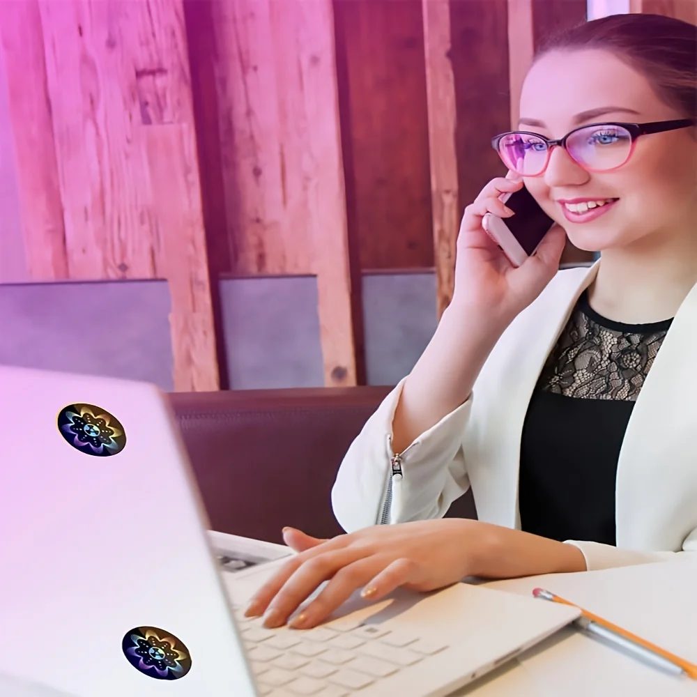 Pegatina de protección antirradiación, protección contra emisión EMF y bloqueador, pegatinas protectoras para teléfonos móviles, portátiles, tabletas - imagen 5