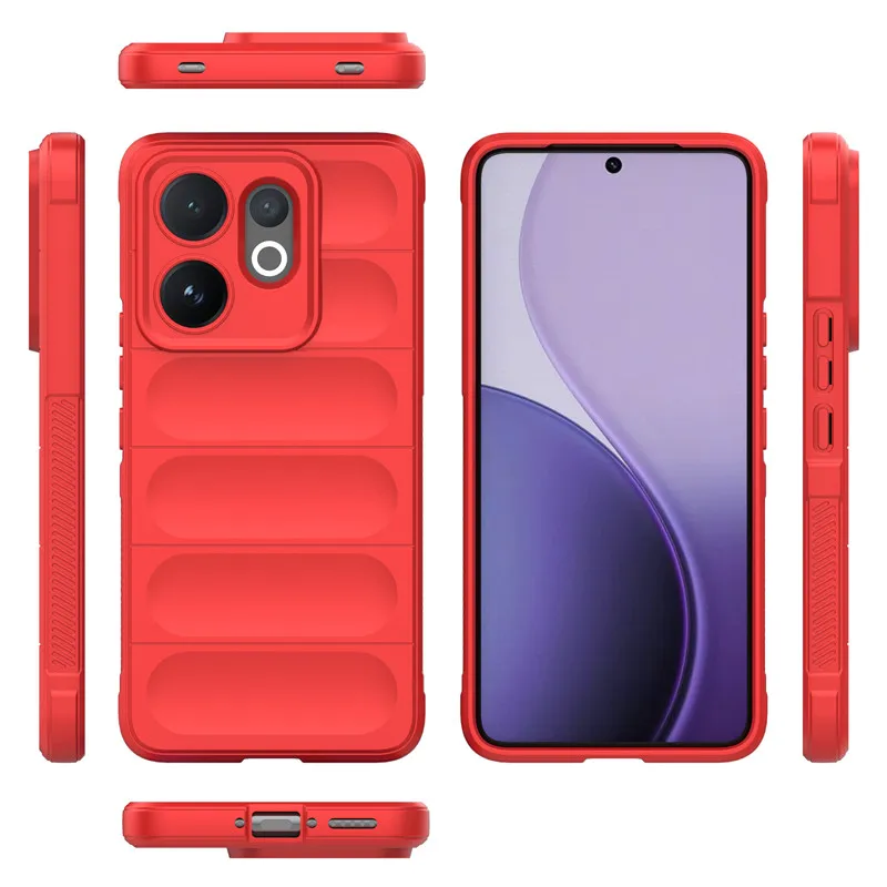 Para ViVo V60 Funda ViVo V60 T4 Pro Funda de silicona suave Protector de parachoques duradero Fundas protectoras traseras para teléfono en ViVo T4 Pro Funda - imagen 3