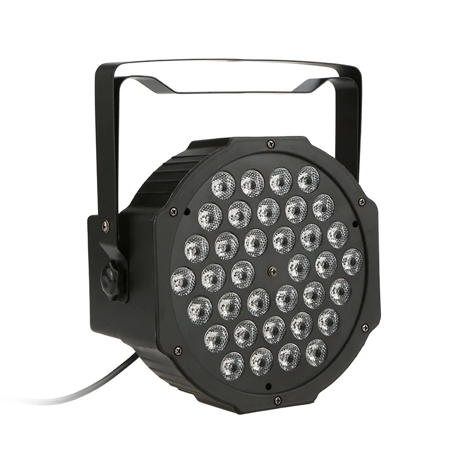 Foco PAR DMX512 con soporte para instalación en pared o suelo