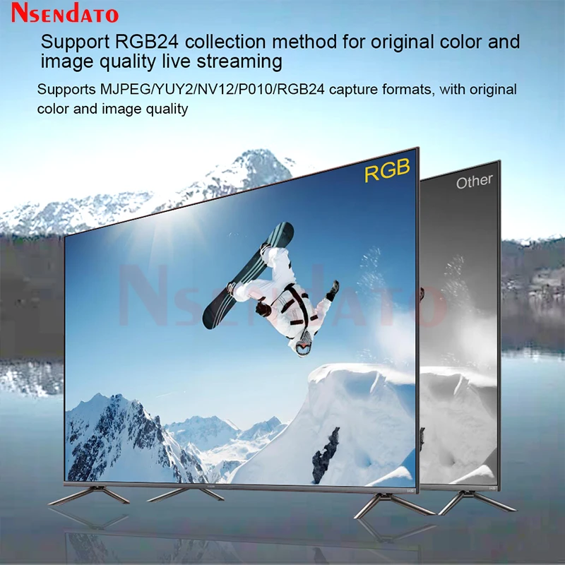 Tarjeta de captura de vídeo HDMI Ezcap404 4K 60Hz para cámara transmisión en vivo 1080p240 HDMI USB 3,2 DP1.4 grabadora de vídeo de juegos para PS5 xBox - imagen 5