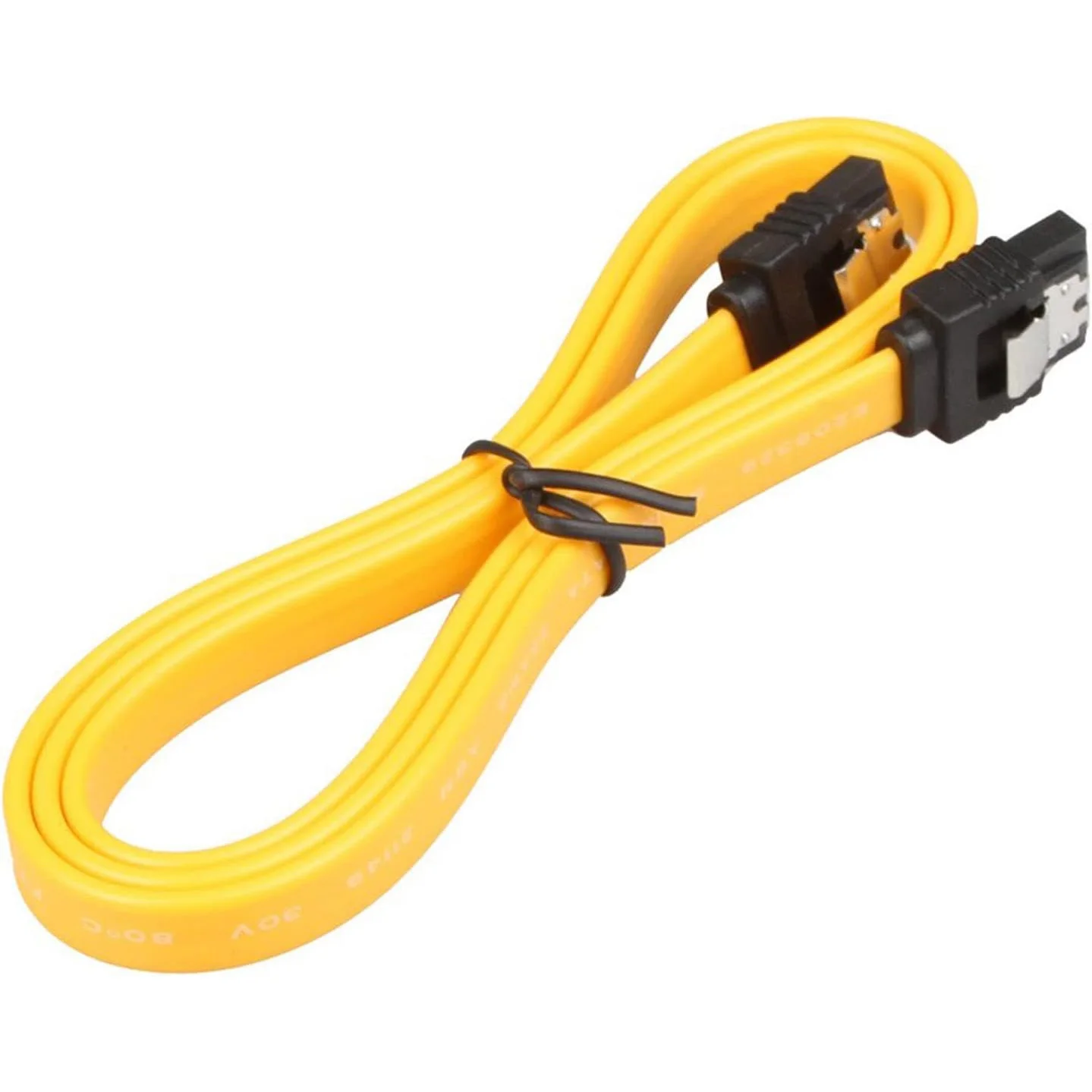 10 Uds 50 Uds 100 Uds 40cm Serial SATA 3 RAID datos HDD disco duro Cables de señal amarillo recto de alta velocidad SATA 2 Cable de datos - imagen 4