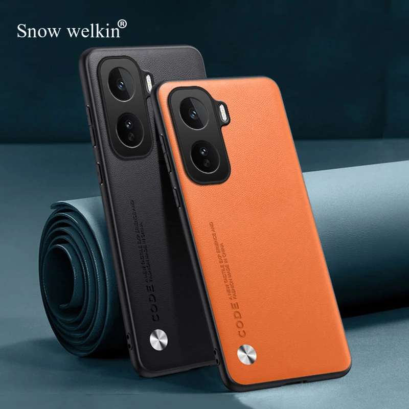 Funda de silicona de lujo de cuero PU a prueba de golpes para Vivo iQOO Neo11 Neo 11 5G iqooNeo11 funda trasera para teléfono Coque - imagen 3