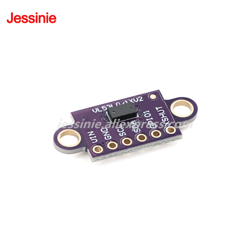 5 uds/1 unidad VL53L0X VL53L0X-V2 TOF módulo Sensor de distancia infrarrojo láser lente cubierta óptica púrpura/azul/negro - imagen 4