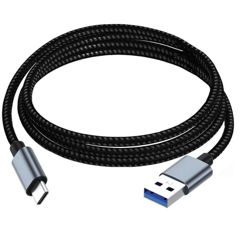 USB 3.0 (Tipo A) Macho a USB 3.1 (Tipo C) Ángulo de curvatura de 90 grados Velocidad de transmisión de 5 GB Computadora portátil Teléfono Cable de carga de datos - imagen 5
