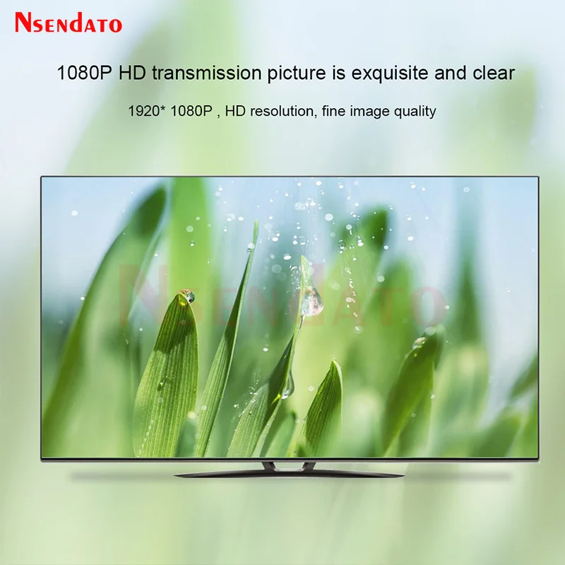 Extensor HDMI KVM sobre 150M Cat5e/6 Ethernet 1080P extensor USB HDMI a RJ45 adaptador de extensión para DVD PC teclado ratón - imagen 5