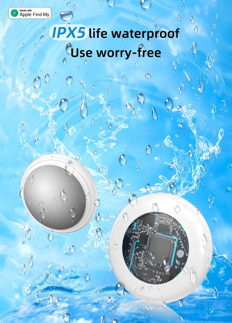 Timethinker-rastreador GPS con Bluetooth, localizador inteligente MFI para mascotas y niños, funciona con Apple Find My APP ITag, dispositivo de recordatorio antipérdida - imagen 2