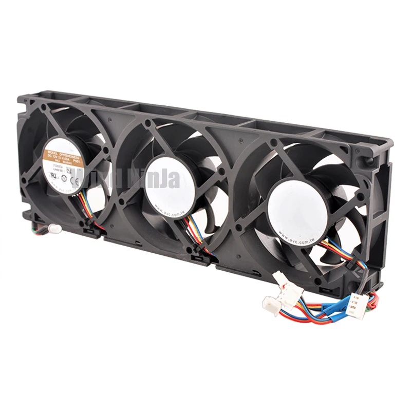 DPPB0825B2G Ventilador de enfriamiento de 80 mm de ultra alta velocidad 245x83x27 mm DC12V 4.50A 4 pines para componente de hardware de servidor - imagen 5