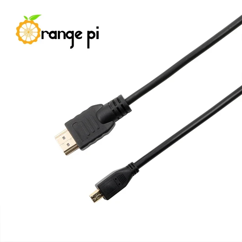 Cable Orange Pi Micro HDMI HD, conductor de cobre puro con transmisión de audio y vídeo de alto rendimiento, longitud de aproximadamente 1,5 M - imagen 3