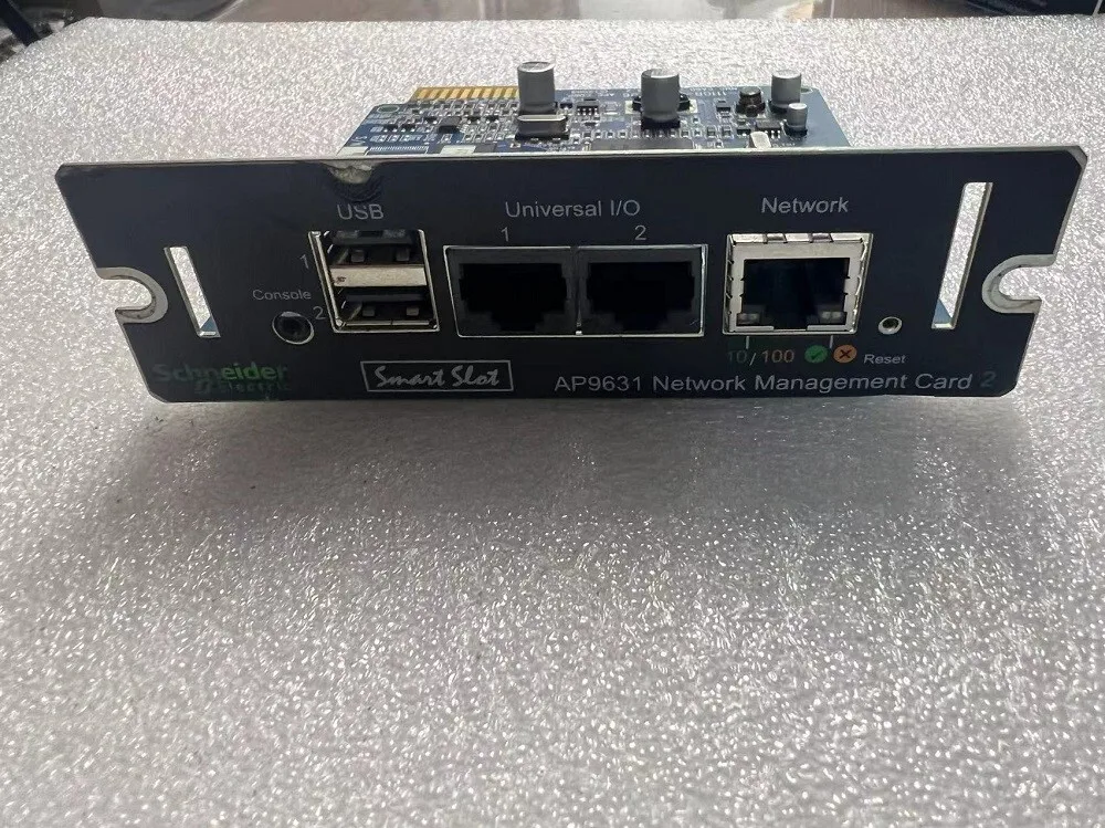 Schneider APC AP9631 UPS Tarjeta de gestión de red 2 Monitoreo ambiental - imagen 3