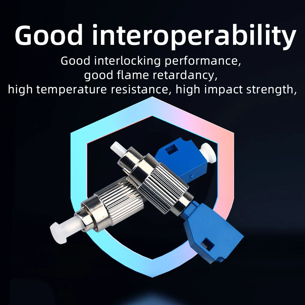 SAIVXIAN múltiples modelos convertidor de fibra óptica macho/hembra APC/UPC FC/LC/a híbrido/SC/ST adaptador conector monomodo - imagen 4