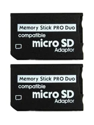 Adaptador microSD a Memory Stick Pro Duo para PSP y cámara