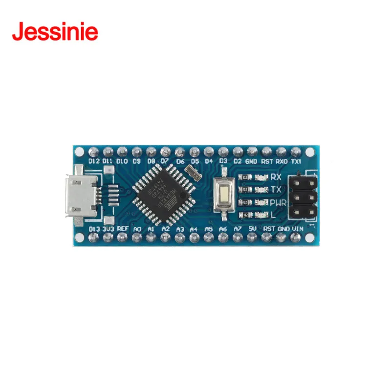 Placa de desarrollo Nano V3.0 FT232/CH340 ATmega328PB/ATmega328P módulo microcontrolador de unidad MINI/tipo C/Cable Micro USB - imagen 5