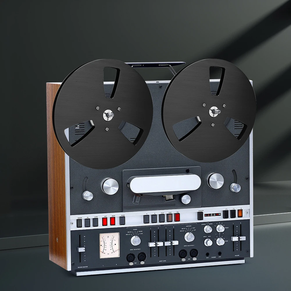 Máquina de apertura de disco de aluminio para Studer ReVox/TEAC/BASF, carrete abierto de cinta vacía de 7/10 pulgadas, grabadoras de cubo Nab - imagen 4