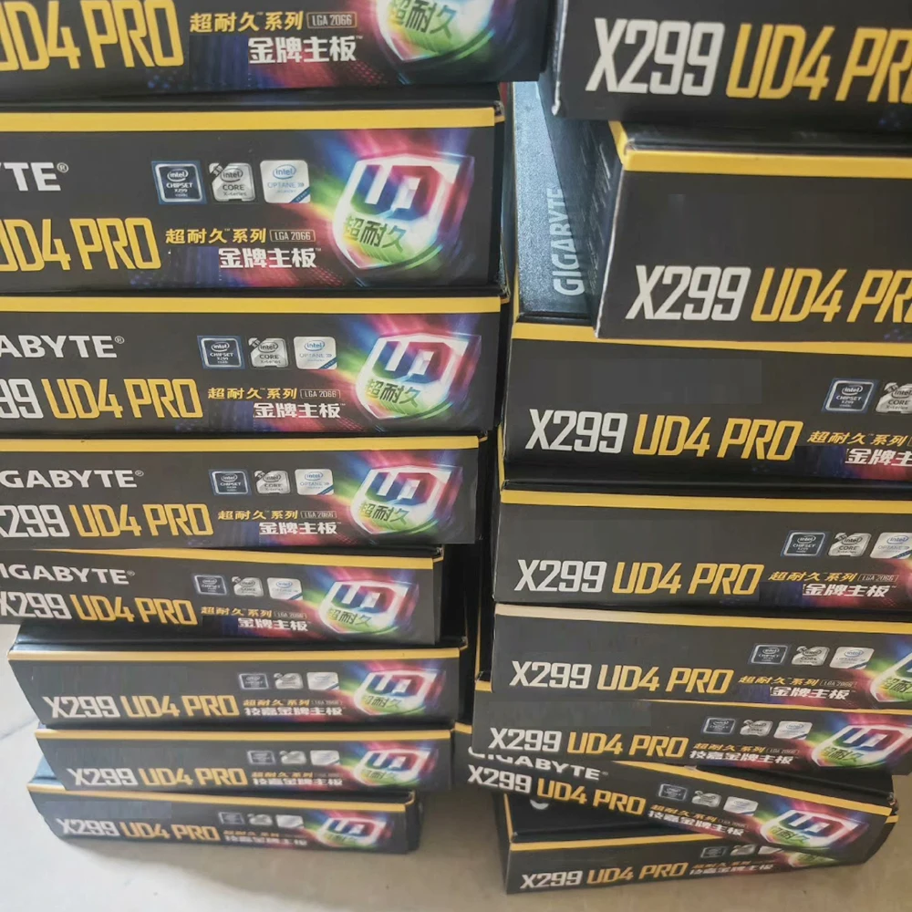 Nueva placa base para juegos X299 GA X299 UD4 Pro para Gigabyte LGA2066 8 * DDR4 256GB PCI-E 3,0 ATX - imagen 4
