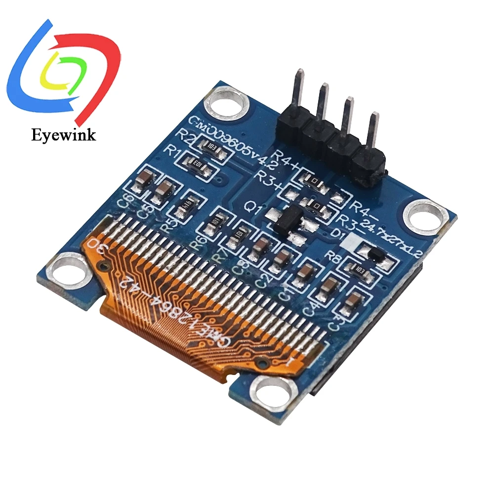 Pantalla OLED de 0,96 pulgadas SSD1315 SSD1306 I2C IIC SPI Serial 128X64 LCD 4 pines para Arduino - imagen 4