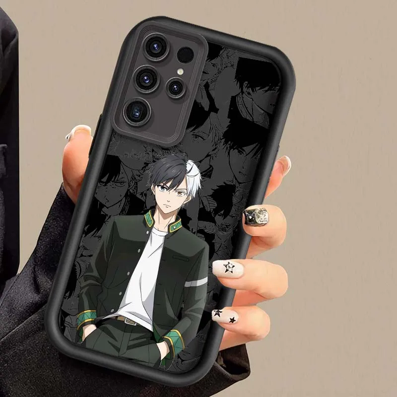 Funda Sakura Haruka para Samsung Galaxy S25 S24 S23 S22 S21 S20 Ultra Plus FE 5G, funda de teléfono con escalera ocular - imagen 4