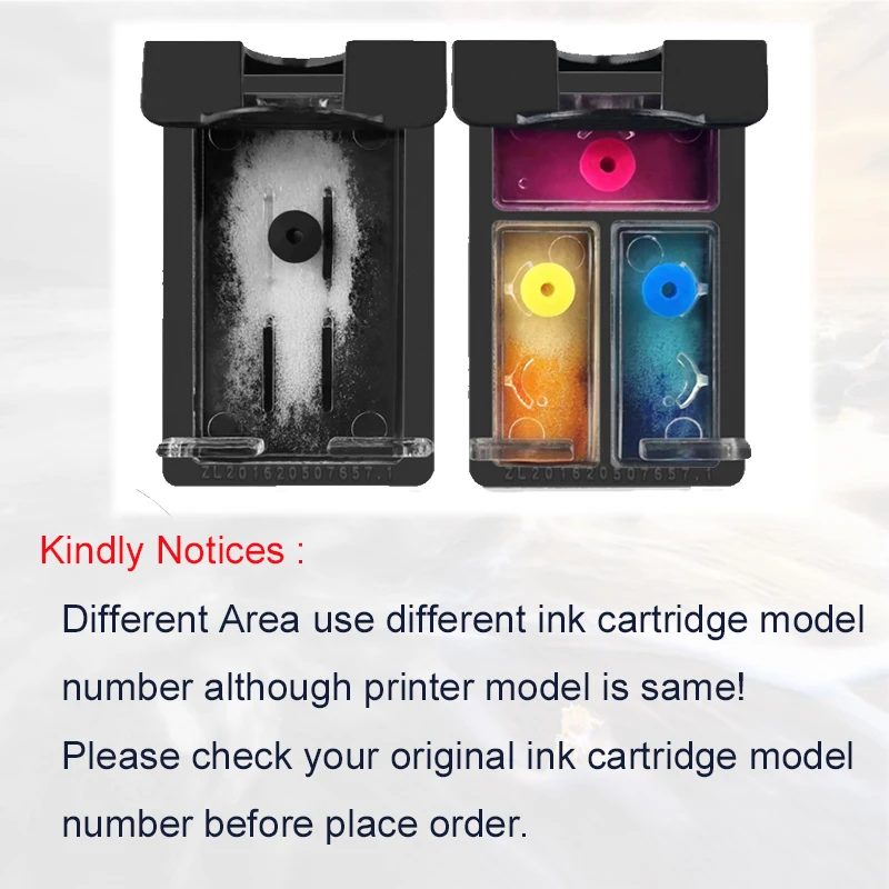 Cartucho de tinta Compatible con Vilaxh 680XL para HP 680 para HP680 reemplazo para Deskjet 2135 2136 2138 3635 3636 3835 4535 4536 4538 - imagen 4