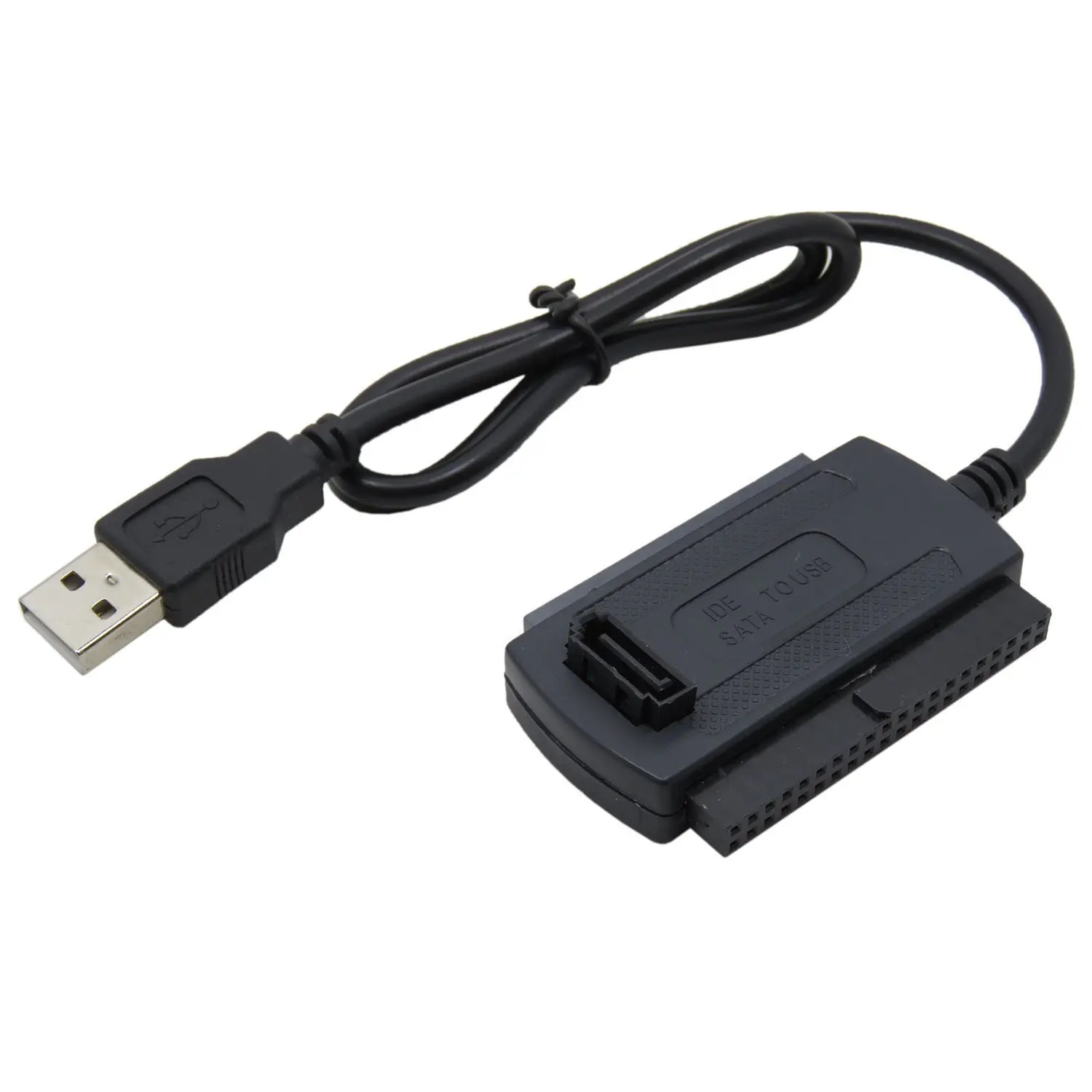 Cable adaptador USB a IDE SATA para disco duro, convertidor de 2,5 "y 3,5", venta al por mayor, 1 piezas