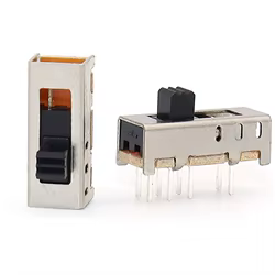 Interruptor de palanca de tres velocidades, 100 piezas, SS23E06G3, sistema de sonido de juguete de color, doble fila, seis Pines, interruptor de tres velocidades